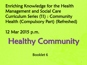 Enriching Knowledge for the Health Management and Social Care
