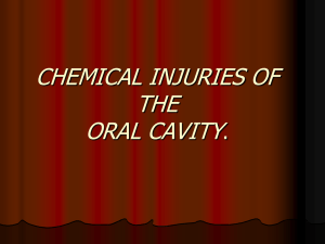 chemical injuries