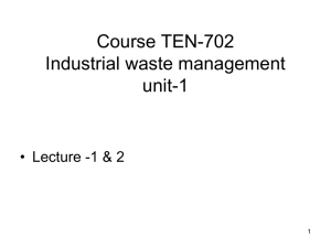 Lecture 1 & 2