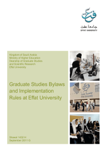 Click here to download Graduate Studies Bylaws