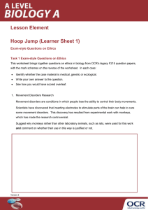 Hoop jump - Right or wrong? - Activity 1 - Lesson element (DOCX, 153KB) Updated 29/02/2016