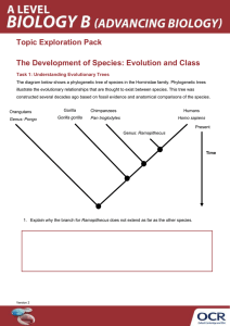 The development of species activity - Topic exploration (DOCX, 184KB) Updated 29/02/2016