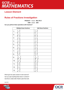 Section 02 - Rules of fractions investigation - Prompt sheet (DOCX, 219KB)