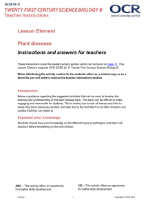 Plant diseases - Lesson element (DOC, 5MB)