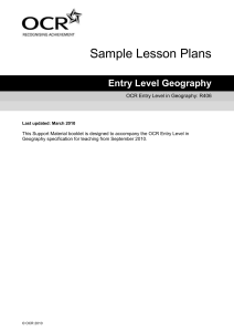 Sample lesson plans (DOC, 389KB)