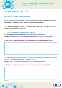 What is the UK's geographical diversity? - Learner activity - Lesson element (DOC, 398KB)