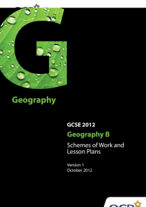 Economic development - Sample scheme of work and lesson plan booklet (DOC, 961KB)