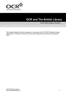 British library and Religious Studies A mapping resource (DOC, 191KB)