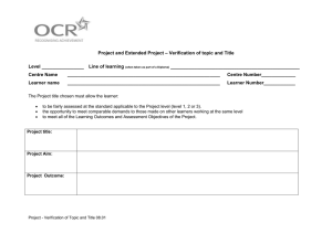 Verification of topic and title (DOC, 46KB)