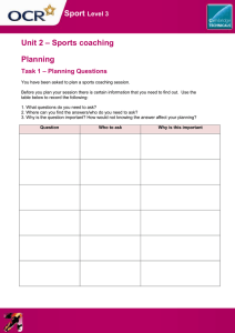 Unit 02 - Lesson element - Planning a session - Learner activity (DOC, 251KB)