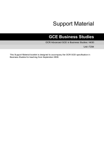 Unit F294 - Accounting - Scheme of work and lesson plan booklet (DOC, 364KB)