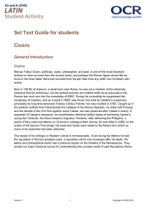 Set text guide - Cicero - Pro Milone activity - Handbook (DOCX, 133KB) New 18/04/2016