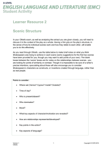 Learner Resource 2 Scenic Structure