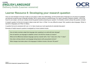 Learner resource 8