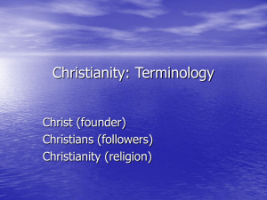 wong christianity