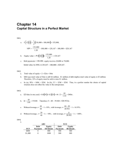 Solutions Chapter 14