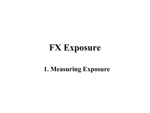 Measuring FX Exposure slides