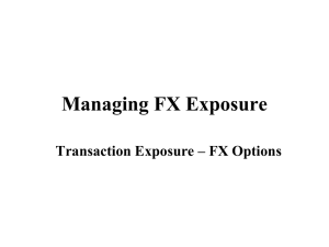 Managing TE with FX Options slides