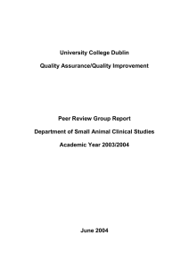 Department of Small Animal Clinical Studies (04/2004) (opens in a new window)