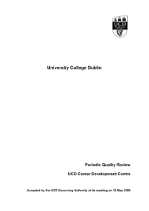 UCD Career Development Centre (12/2008) (opens in a new window)