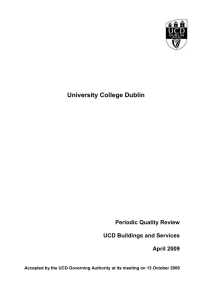 UCD Buildings and Services (04/2009) (opens in a new window)