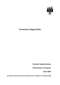 UCD School of Classics (04/2009) (opens in a new window)