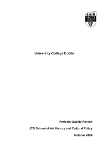 UCD School of Art History and Cultural Policy (10/2009) (opens in a new window)