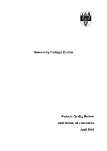 UCD School of Economics (04/2010) (opens in a new window)