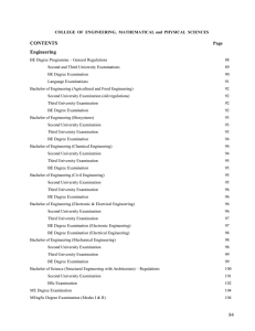 College of Engineering, Mathematical and Physical Sciences