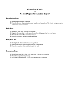 Automotive Technology Electronic Lab Diagnostic Analysis Report Green Pen Check and Rubric