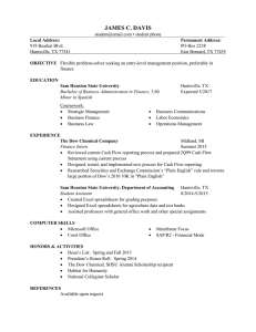 Business Resume