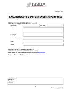 request form for teaching purposes (opens in a new window)