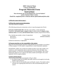 Program Materials Form Instructions