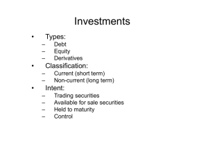 ppt- investments