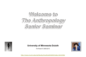University of Minnesota Duluth  ’ © 2009-2013 Tim Roufs