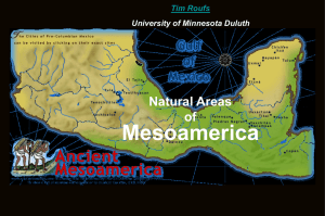 Mesoamerica Natural Areas of Tim Roufs