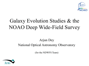 Galaxy Evolution Studies in the NOAO Deep Wide-Field Survey