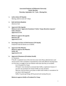 2014-09-18 Senate Minutes
