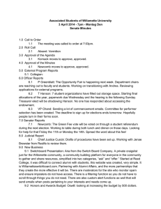 2014-04-03 Senate Minutes
