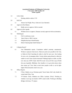 2009-11-05 Senate Minutes