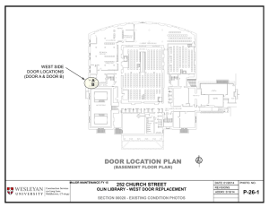 Addendum #3-Olin Door Replacements-3/18/14