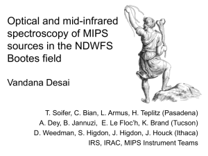 Optical and mid-infrared spectroscopy of MIPS sources in the NDWFS Bootes field