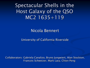 Spectacular Shells in the Host Galaxy of the QSO MC2 1635+119 Nicola Bennert