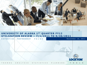 Utilization Review Q1