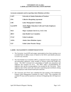 Reference 7 - Labor Relations Report