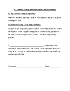 T.L. Hanna Fishing Team Academic Requirements SC High School League eligibility: