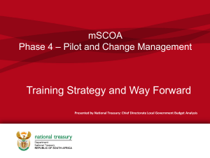 Item 5_Training Strategy_Presentation_ICF