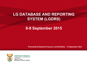 08.b  ICF Durban_LG Upload Portal - 09 Sept 2015