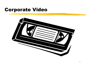 Corporate Video 1