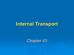 Internal Transport Chapter 43